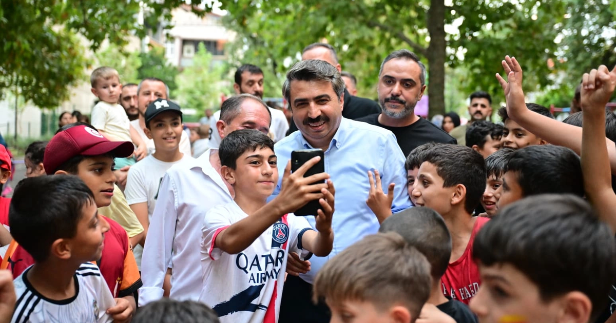 Bursa Yıldırım’da çocukların neşesi sokağa taştı